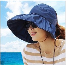USA Mujer&apos;s  Summer Large Floppy Folding Wide Brim Cap Sun Beach Hat Foldable  eb-89505785